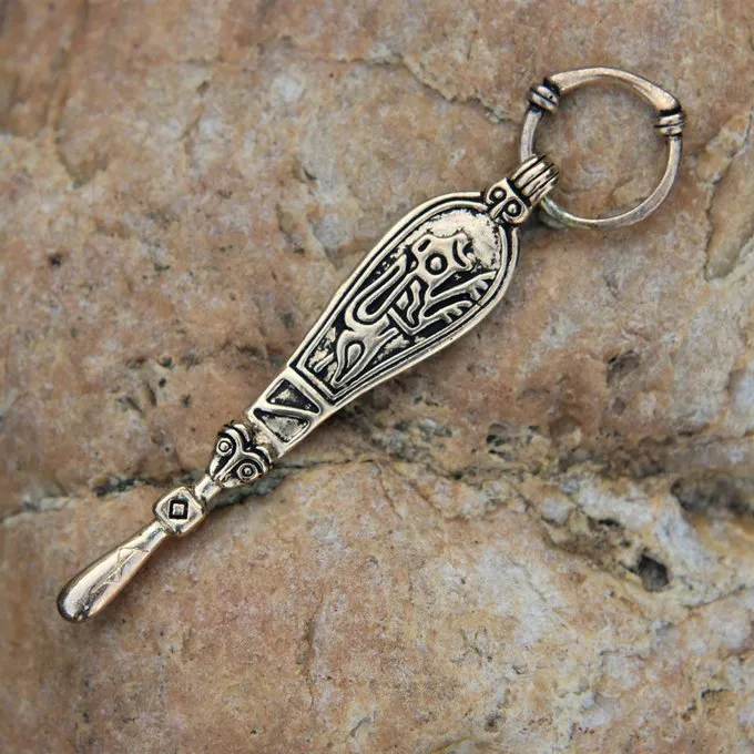 Birka Viking-Ohrlöffel, Grab 660 5 Birka Viking-Ohrlöffel, Grab 660 – Bild 5