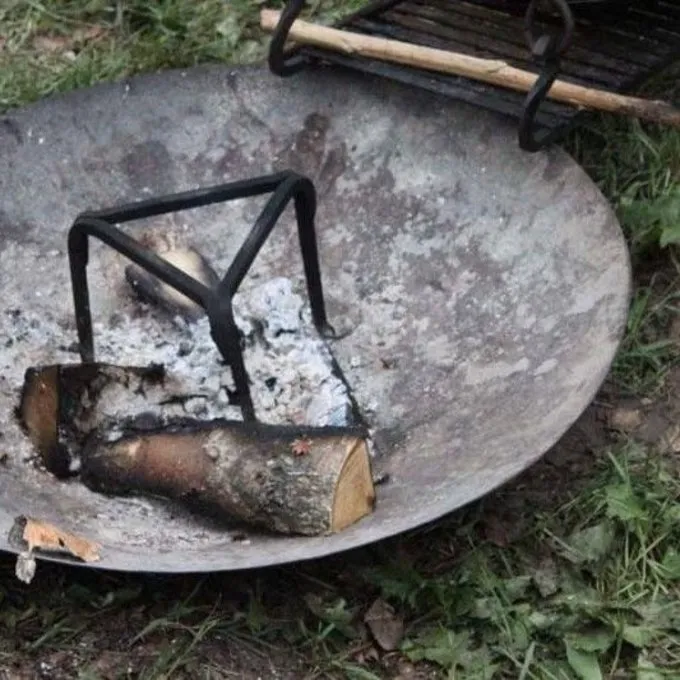 Lagerfeuer-Platte 1 Lagerfeuer-Platte