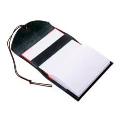 Notebook Mit Lederbezug, Schwarz, L -Angebote Mach es selbst Store notebook mit lederbezug schwarz l 2