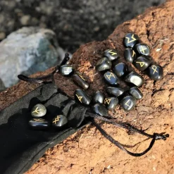 Windlass Steelcrafts Runenstein 25 Obsidiansteine Mit Beutel -Angebote Mach es selbst Store runenstein 25 obsidiansteine mit beutel 2