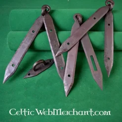 Ulfberth Viking Brust Einrichtungen (2 Scharnier & 1 Haspe)